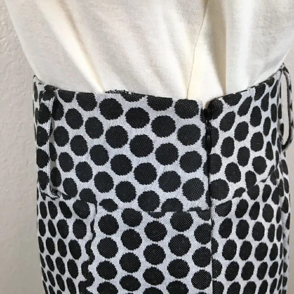 ‎Carole Little polkadot fit & flare skirt 4 Corpcore BusinessSiren